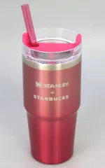 【中古】マグカップ･湯のみ 3WAYステンレスタンブラーSTANLEY グラデーションクランベリー414ml 「スターバックスコーヒー×スタンレー」