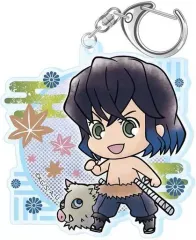 【中古】雑貨 嘴平伊之助 とじコレ 花鳥風月 極 アクリルキーホルダー 「鬼滅の刃」