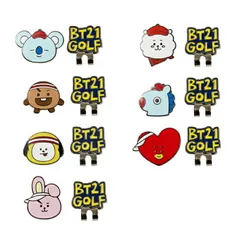 BT21 HOLE IN ONE ホールインワン ゴルフ ボールマーカー BALLMARKER 【BTイシビル/防弾少年団/BTS】【ネコポス】のサムネイル