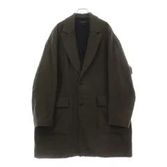 VAINL ARCHIVE (バイナルアーカイブ) SAM COAT ウール チェスターコート カーキ 2216-056のサムネイル