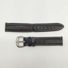 ROLEX ロレックス 純正SS尾錠 黒レザーベルト - メルカリ
