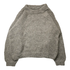 Vintage wool Hand knit sweater ハンドニット