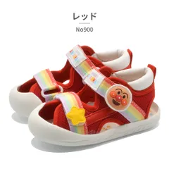 【正規品取扱店･新品】アンパンマン サンダル キッズ No900 2025春夏 ベビー キャラクター ベルクロ