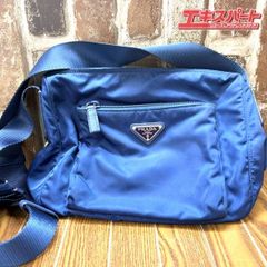 プラダ PRADA ショルダーバック 青 湘南台店