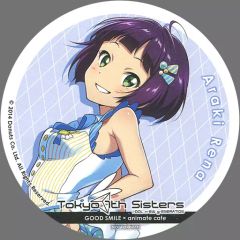[중고] 코스터(캐릭터) 아라키 레나 코스터 [Tokyo 7th 시스터즈×GOOD SMILE×animatecafe] 메뉴 주문 특전