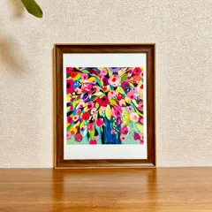 ☆Cami Boyett（新品☆額縁付アートポスターキャミ・ボイエット）☆花の絵☆自然美☆風景画☆抽象画☆IN LIVING COLOR 2☆498