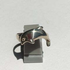 のんびりイルカリング　シルバー925 新品