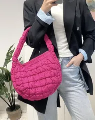 ◆COS◆ 新品  完売品　限定色 貴重 キルティング ミニ バック　ピンク