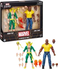 フィギュア アイアンフィスト ルークケイジ マーベルレジェンドシリーズ ヒーローズフォーハイヤー 2パック 可動20以上 並行輸入品
