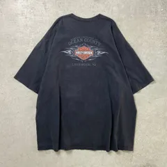 2024年最新】古着 大きいサイズ USA製 HARLEY-DAVIDSON ハーレーダビッドソン 両面プリント 長袖Tシャツ ブラック系  メンズUS-Lサイズ hs-6550の人気アイテム - メルカリ