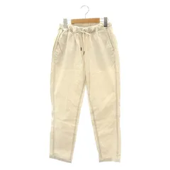アーバンリサーチ ドアーズ URBAN RESEARCH DOORS 22SS ストレッチイージーパンツ テーパード 麻 リネン混 M ベージュ /AT ■OS