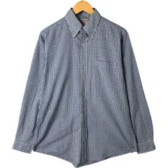 古着 80~90年代 ブルックスブラザーズ Est.1818 ギンガムチェック 長袖 ボタンダウンチェックシャツ USA製 メンズM相当/eaa543603