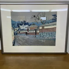 独特の上品 国内最安値！ 東山魁夷F3号 東山魁夷【散華 徳力富吉郎制作