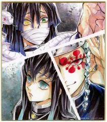 鬼滅の刃 中国限定 上海 アニプレックス ミニ色紙 煉獄宇髄無一郎蜜璃伊黒善逸 鬼滅の刃 中国限定 上海 アニプレックス ミニ色紙 煉獄宇髄無