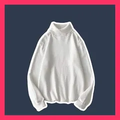 シンプル タートルネック セーター ゆったりする 大人気 カジュアル メンズ ニ シンプル タートルネック セーター ゆったりする 大人気  【素材】アクリル　■カラー:ホワイ おすすめ おしゃれ　人気 上品 NEWYY2020121128
