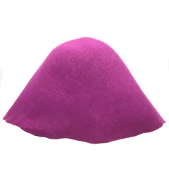 エクストラファインメリノウールフェルト帽体 C/#15 バイオレットmix
