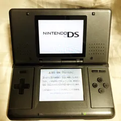 初代DS 本体　ブラック　ニンテンドーDS Nintendo DS Console Black Tested & Working