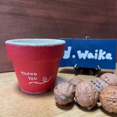 リメ鉢　2.5号　リメイク鉢　waikaのリメ鉢