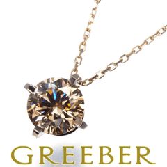 カシケイ ネックレス ダイヤ ダイヤモンド 1.40ct/0.05ct ソリティア K18BG #170474
