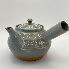 湯沸 三島 ボーフラ　太仙窯　紙箱入　煎茶道具　陶磁器　茶器　伝統工芸品