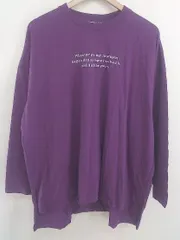 ◎ 美品 PAGEBOY 刺繍オーバーサイズ長袖Tシャツ 04652