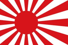 耐候性ステッカー 【 軍艦旗 旭日旗 】 90mm x 135mm 自衛隊グッズ 海自 大日本帝国 帝国海軍 旧海軍 護衛艦 右翼 煽り運転 対策 シール デカール