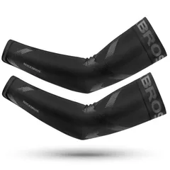 【特価商品】UPF50+ 日焼け止め 冷感 吸汗速乾 アームスリーブ 滑り止め メンズ アウトドア アームカバー スポーツ ロックブロス 夏 [ROCKBROS]