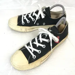 CONVERSE × PLAY COMME des GARCONS【4/23.0/黒/BLACK】スニーカー/コムデギャルソン コンバース/sneakers/japan limited Shoes/trainers◆cQ-506<sale>