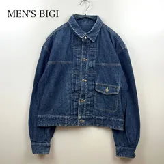 当時物 MEN'S BIGI デニムジャケットGジャン M メンズビギ ブルゾン 2025年最新】MEN'S BIGI Gジャン・デニムジャケットの人気