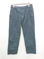 ◇ BEAMS HEART 格子柄 パンツ サイズS ネイビー メンズ P  【1406180041458】