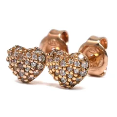 マイケルコース MICHAEL KORS ピアス PAVE HEART STUD MKC1119AN791 レディース ピンクゴールドのサムネイル