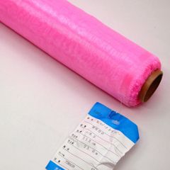格安!アウトレット品 スパークオーガンジー 1反 23M ピンク W600　mt022