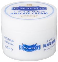【人気商品】ソフトレザー対応 革小物用栄養・保革クリーム デリケートクリーム 靴 乳化性 シミになりにくい [M.モゥブレィ] ヌメ革にも