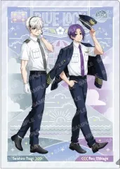 【中古】クリアファイル C.凪誠士郎＆御影玲王 A4クリアファイル 「ブルーロック」