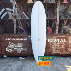 送料別途ご請求 ミッドレングス シングルフィン DEADKOOKS STUBBY 6'10" ivoly デッドクークス サーフボード