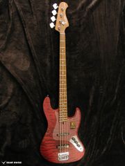 Bacchus バッカス WL4-QM RSM/M REDS JTシリーズ エレキベース Japan Tune-up 国産 キルトメイプルトップ ローステッドメイプルネック