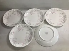 08.0012 ナルミ テオドール ボーンチャイナ 小皿 ５枚セット