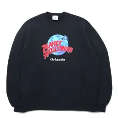 USA製 PLANET HOLLYWOOD/プラネット ハリウッド 刺繍ロゴ