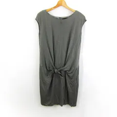 アンタイトル ワンピース トップス チュニック フレンチスリーブ 日本製 レディース 2サイズ グレー UNTITLED 【中古】