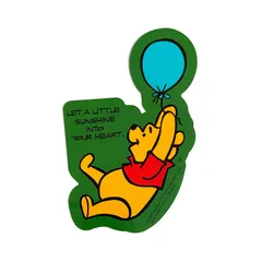 Disney キャラクターステッカー くまのぷーさん/グリーン DS1254 