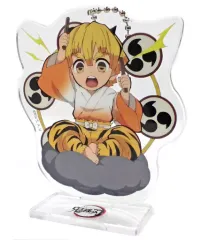 【中古】アクリルスタンド・アクリルパネル 我妻善逸 「鬼滅の刃×ufotable cafe ハロウィンイベント ランダムアクリルスタンド Aグループ」