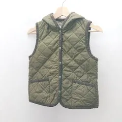 ◇ ⊇ NIMES ニーム INNOCENT 中綿 長袖 ベスト サイズ0 カーキ レディース E  【1503060030554】