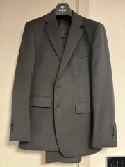 レノマ メンズ スリーピース AB6 濃いグレー 175cm