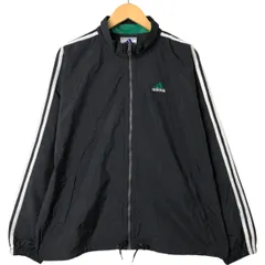 古着 90~00年代 アディダス adidas バックロゴ ナイロンジャケット メンズXL相当/eaa550130