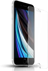 JACRON iPhone SE3 第3世代 用/iPhone 2 8 7 6 6s ガラスフィルム 1枚 ラウンドエッジ加工 iPhone8 iPhone7 4.7インチ 硬度9H 耐衝撃 気泡防止 Apple 液晶(SDL-ICDS-685)