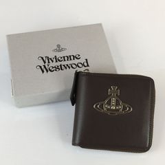 【未使用】 Vivienne Westwood 二つ折り財布 KENT ROUNDED ラウンドファスナー 00721hi◇157