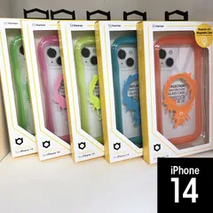 MagSafe ネオン iFace  iPhone14 スマホケース 7355 7362 7393 7386 7348