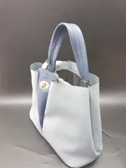 ◇ Θ D.KELLY ディーケリ 2WAY ショルダーバッグ ライトブルー系 レディース E  【1410290037348】