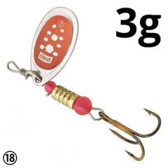 スピナー ルアー 6cm 3g 1個