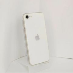 【中古C】iPhone SE3　 64GB  au版SIMフリー　ホワイト　*4334